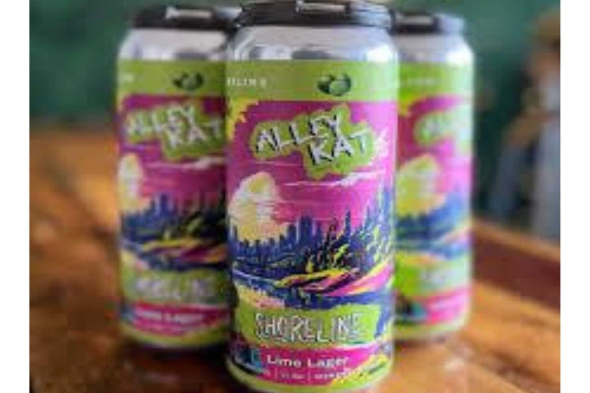 ALLEY KAT LIME LAGER-4PACK (4 x  4*473 ML )
