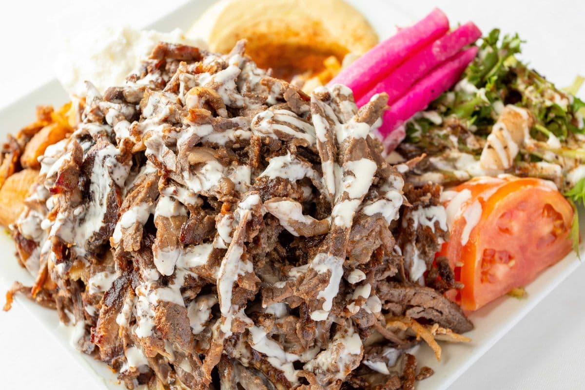 Beef Shawarma Plate