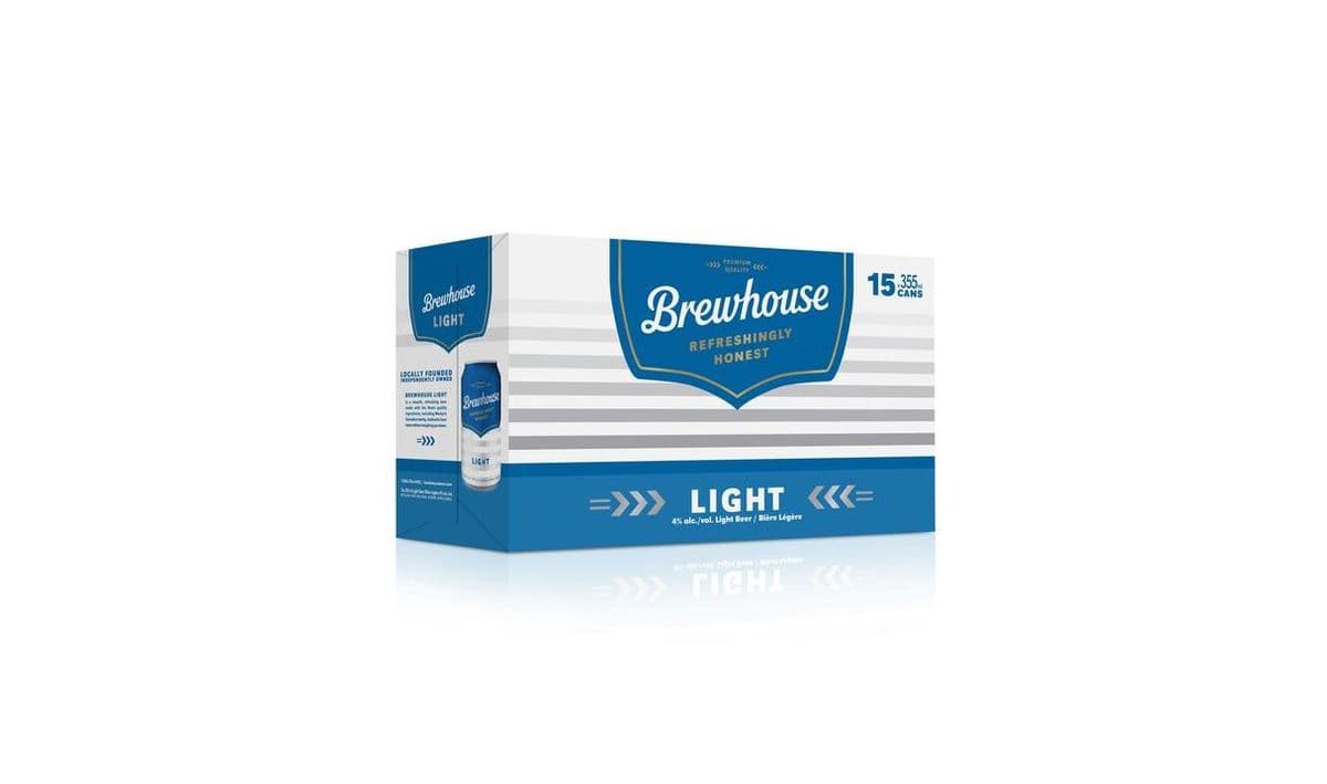 Brewhouse Light 15 can (15 x 355 ml Can)