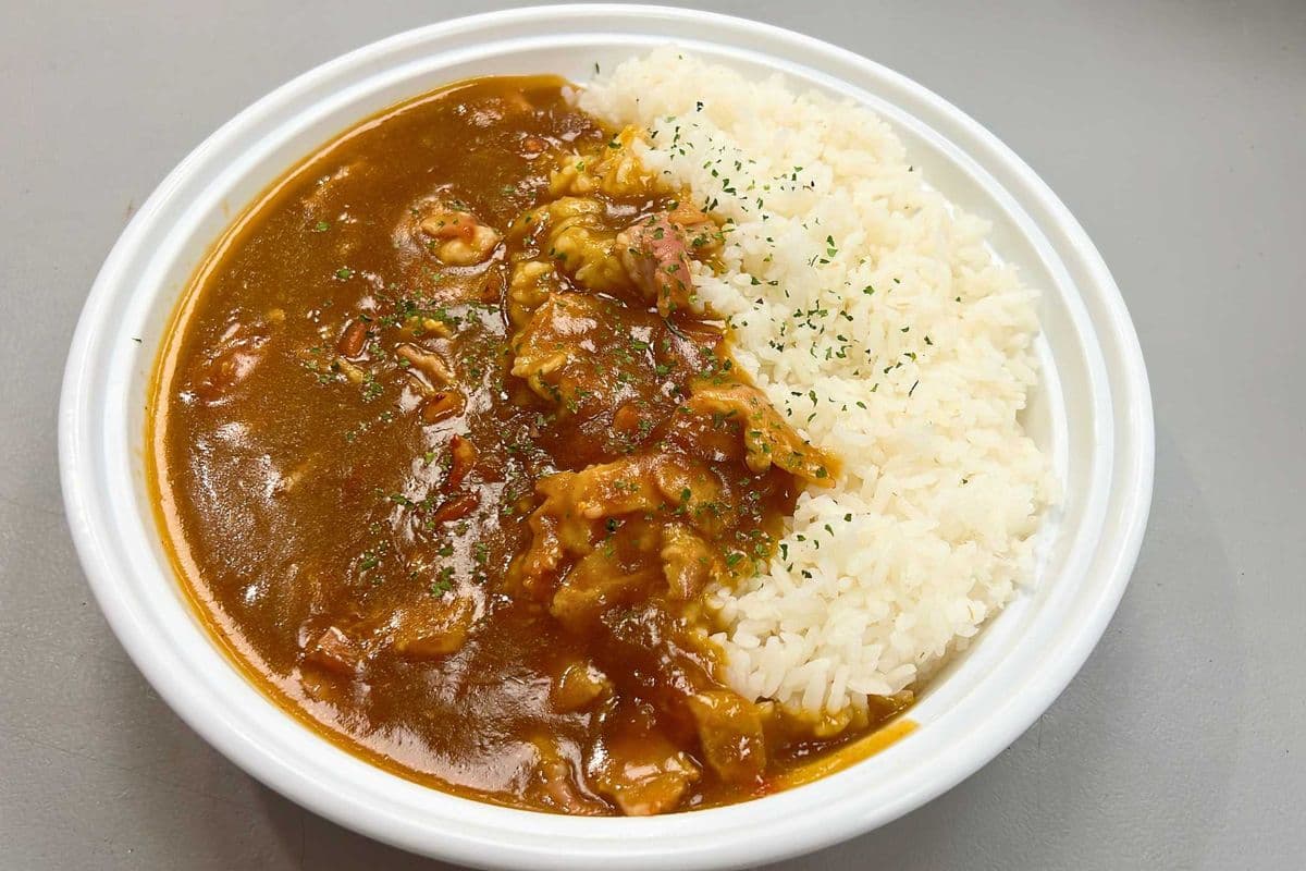 Bacon Curry Rice Bowl