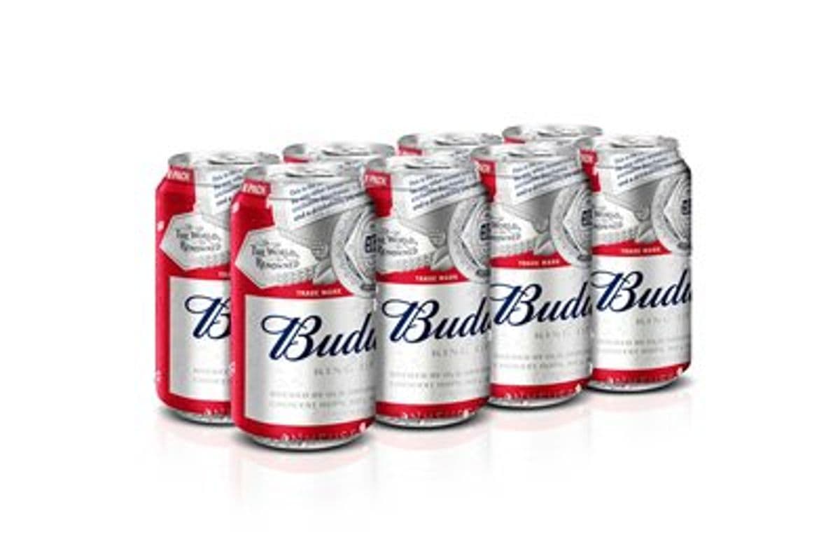 Budweiser (8 Pack) (8 x 355 ml Cans)
