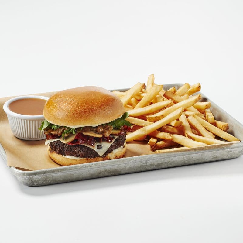 Burger miel et dijon deluxe / Deluxe Honey and Dijon Burger