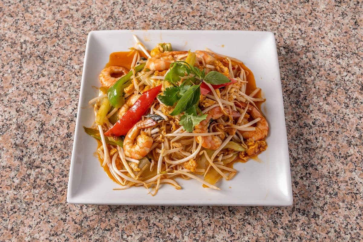 R6. Pad thaï aux crevettes