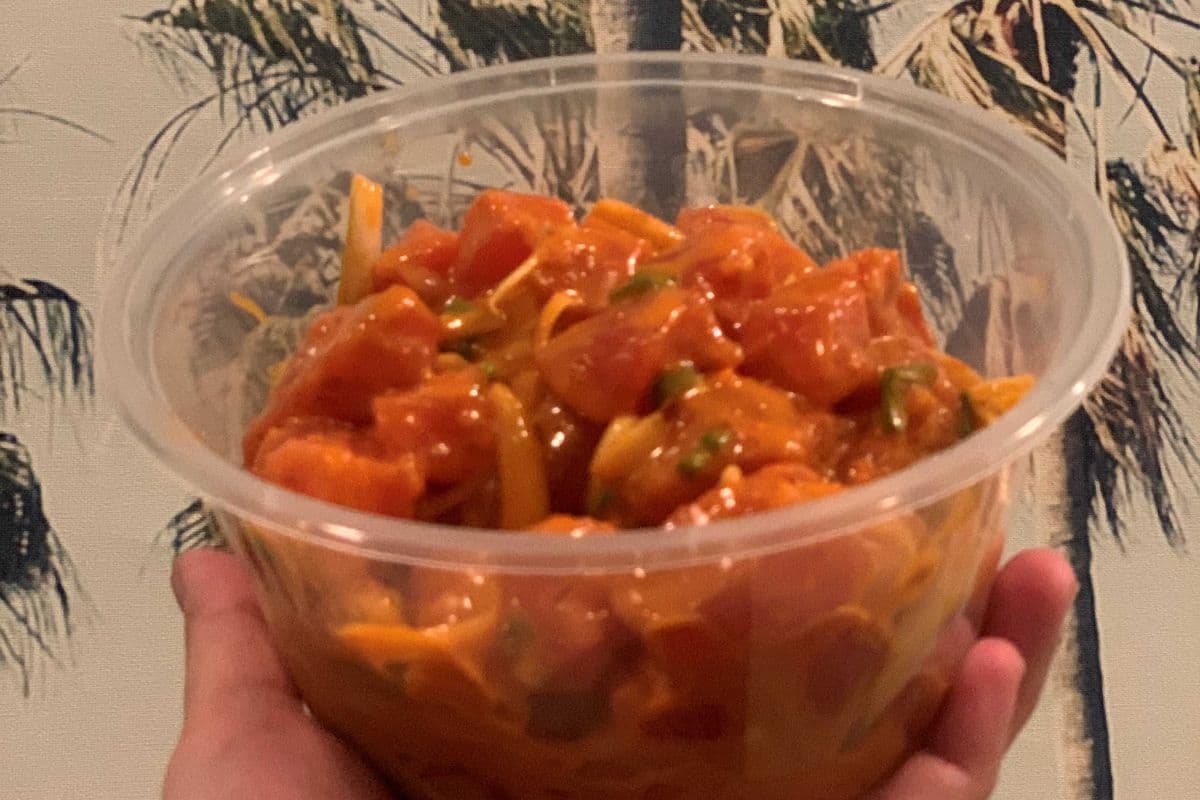 Salmon Poke by Pound Style (1/2 Pound)