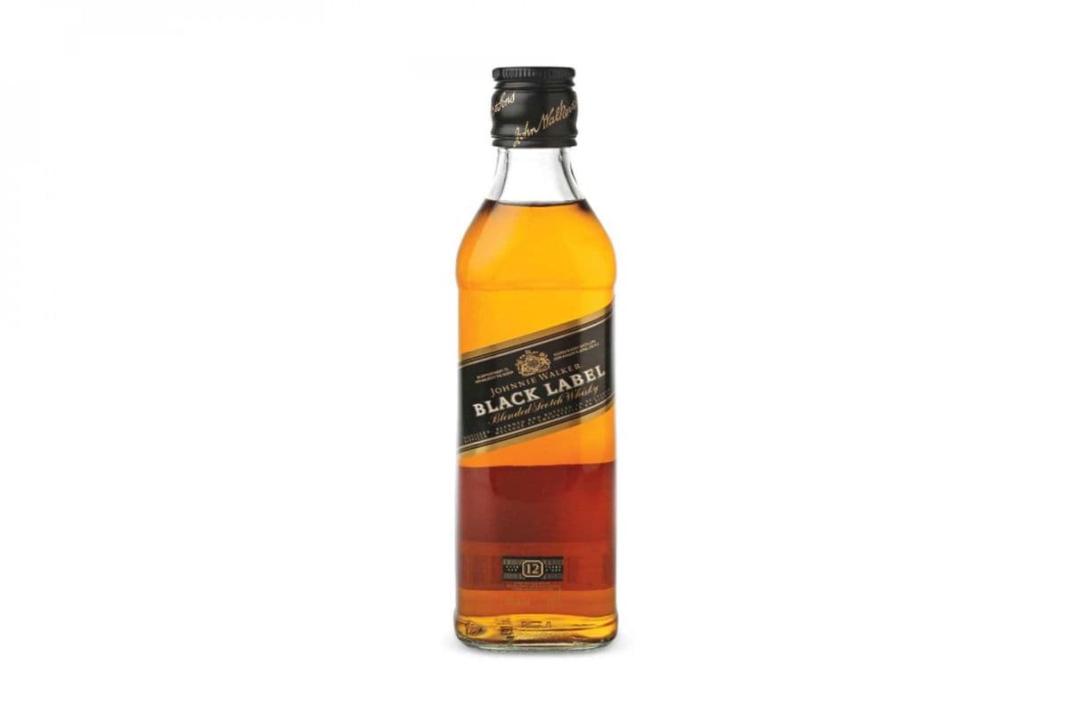 Johnnie Walker Black Label-375ml (1 x 375ml)