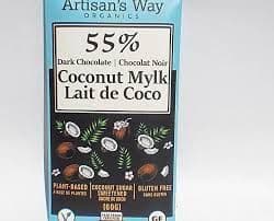 Artisan's Way Coconut Mylk Dark Chocolate Bar 60g