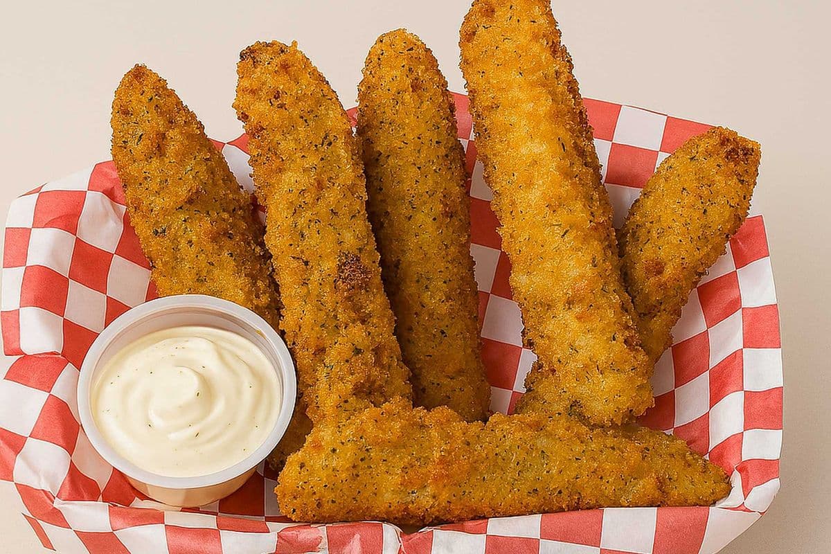 Fried Dill Pickles (7 Pieces)