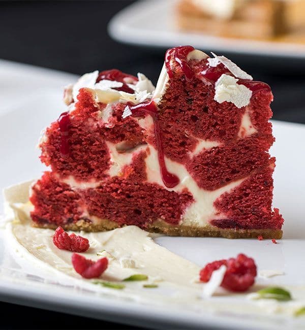 Gateau au Fromage Yogourt Grec et framboises