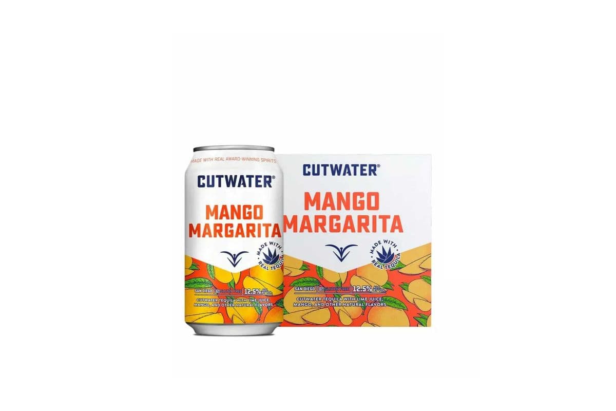 Cutwater Mango Margarita (4 Cans) (1 x 4x355ML)