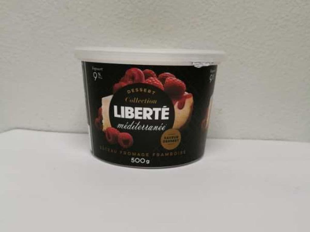 LIBERTE RASPBERRY YOGURT 500G