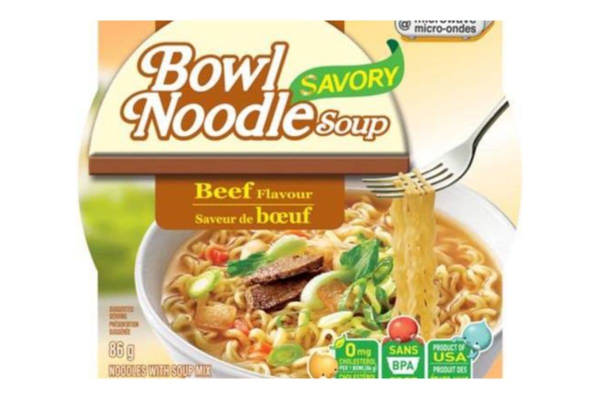 Bowl Noodle Soup - Saveur de Bœuf / Beef Flavour (86 g)