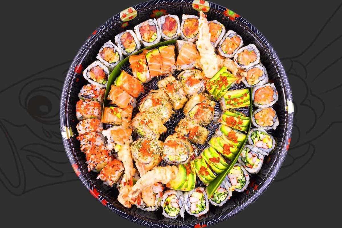 Roll Platter (Medium 50 pcs)