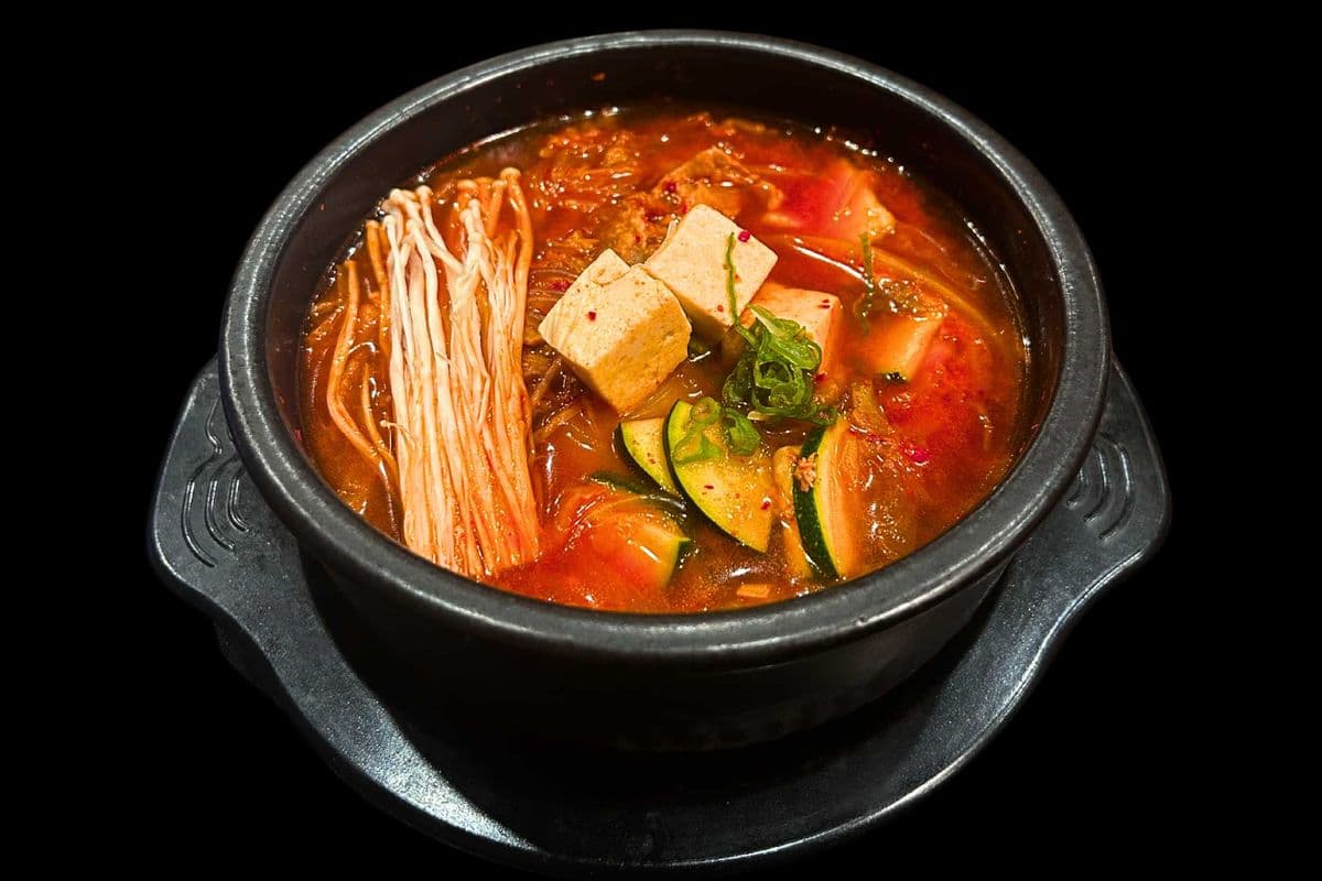 K01. KIMCHI JJIGAE WITH RICE