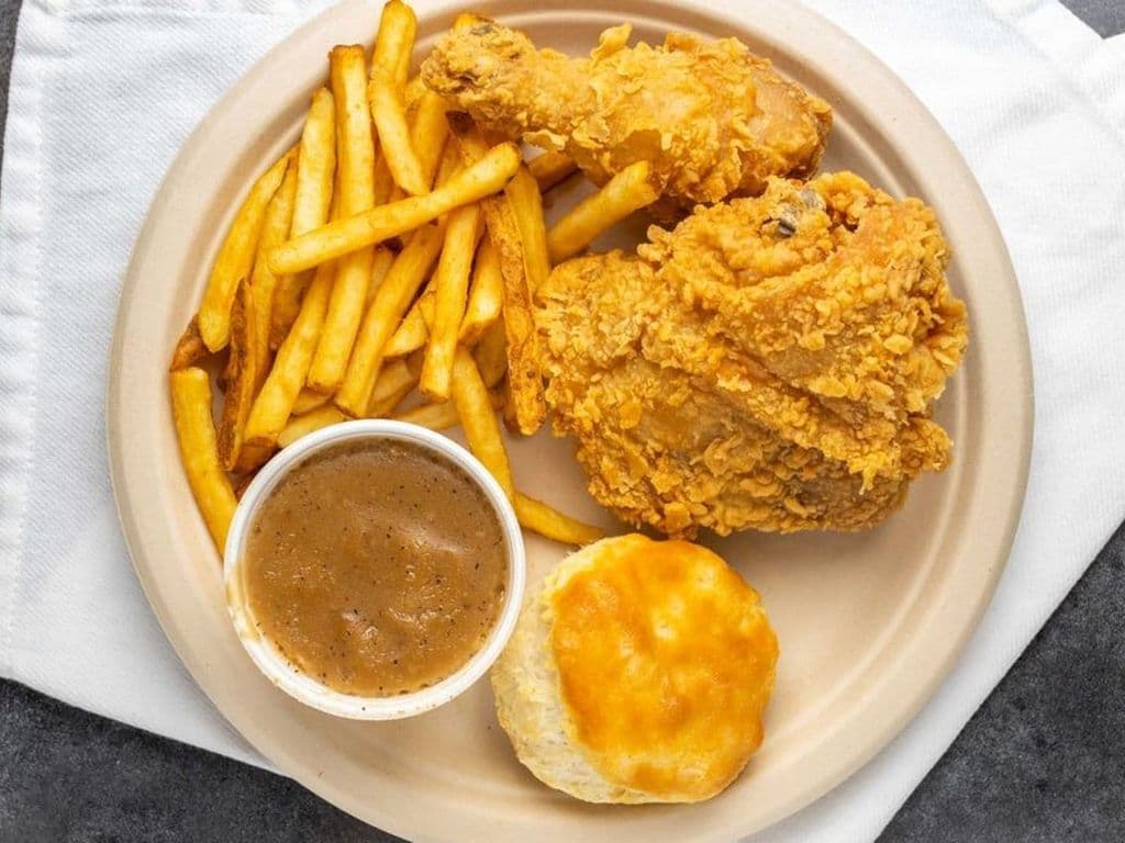 2. Bone-In Chicken Combo (2pc)