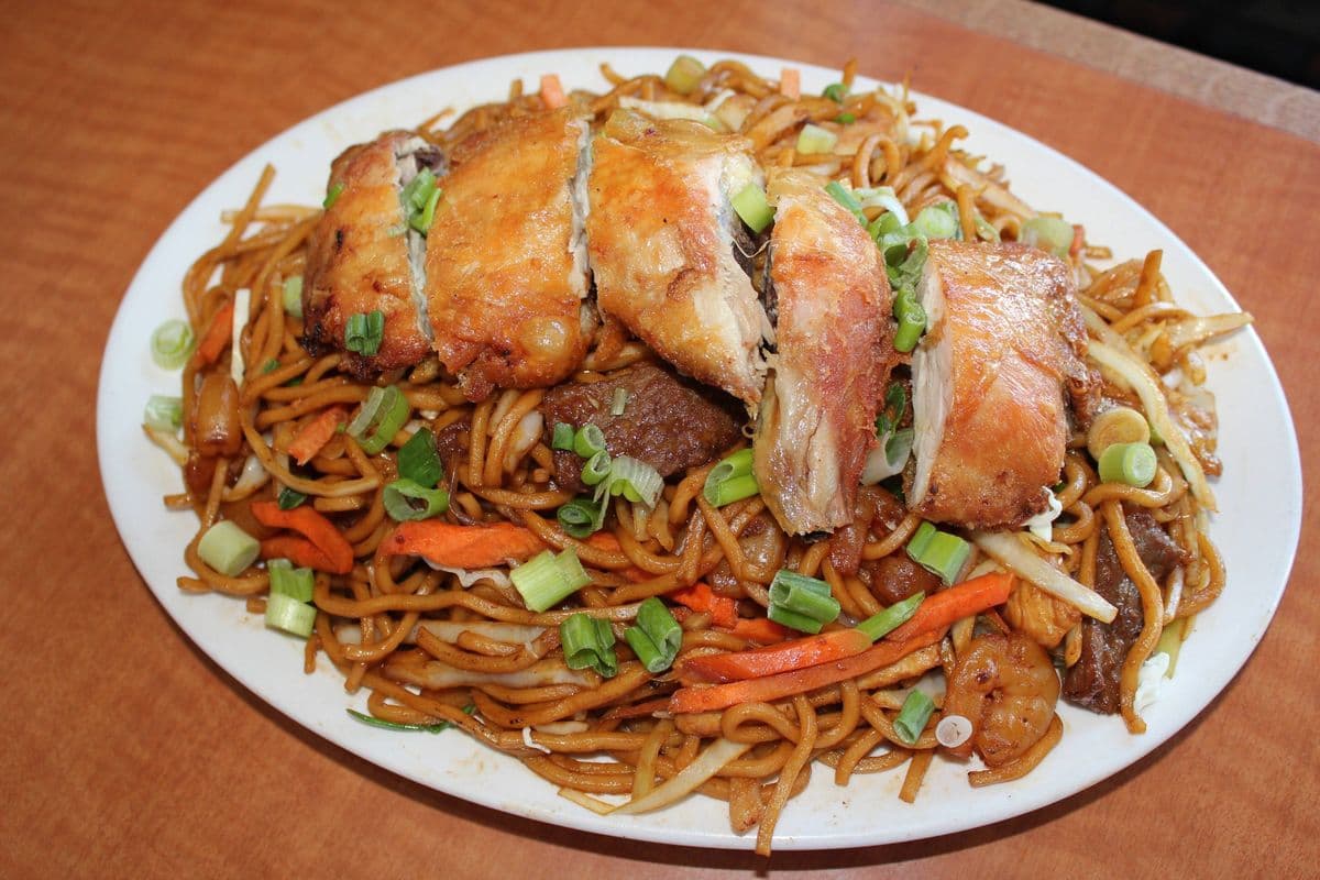 Caribbean Wave Chow Mein