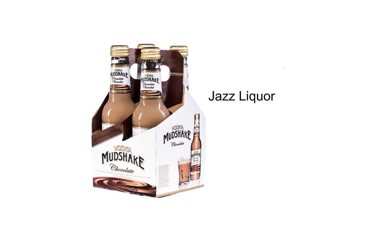 VODKA MUDSHAKE CHOCOLATE 4 BOTTLES (1 x 4x270 ML)