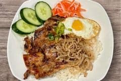 466. Com Ga Nuong, Bi Hot Ga Op-la