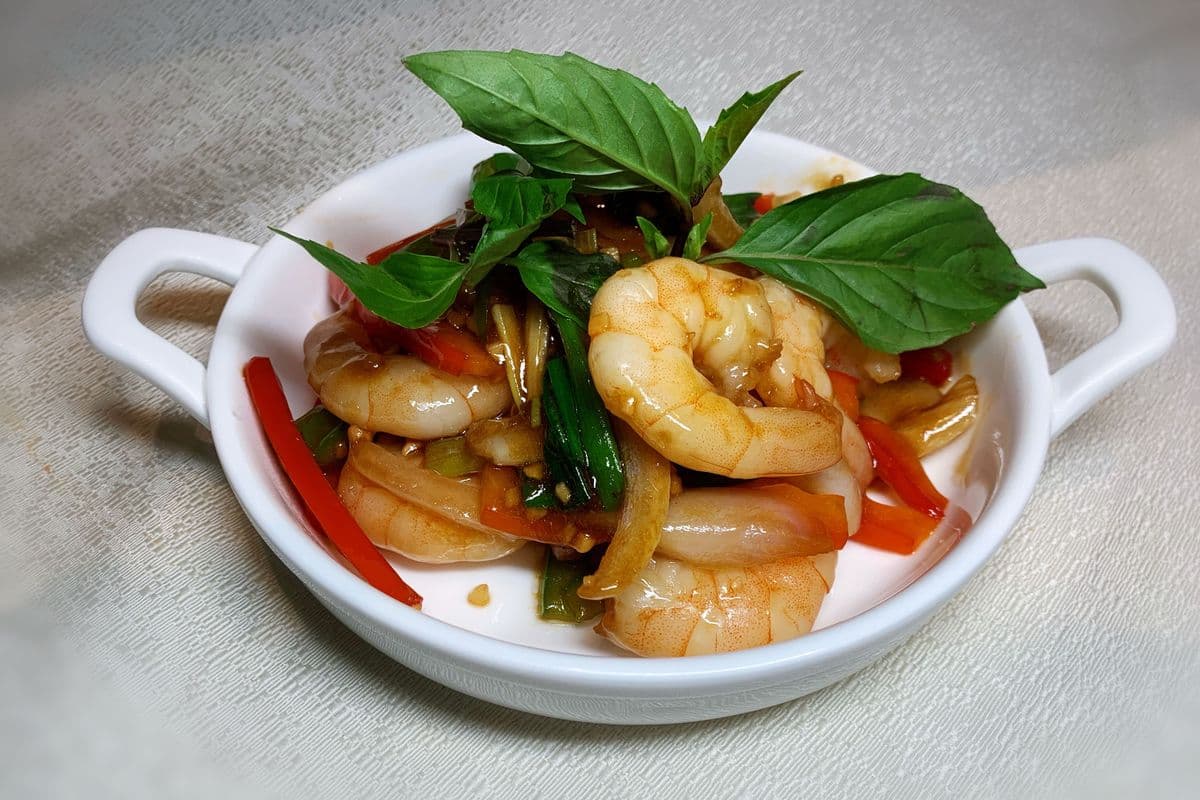 122. Basil Shrimp