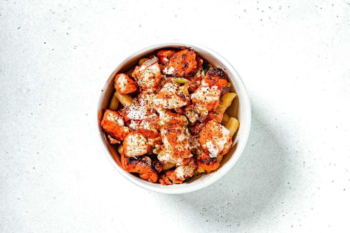 Chicken Qorma Poutine
