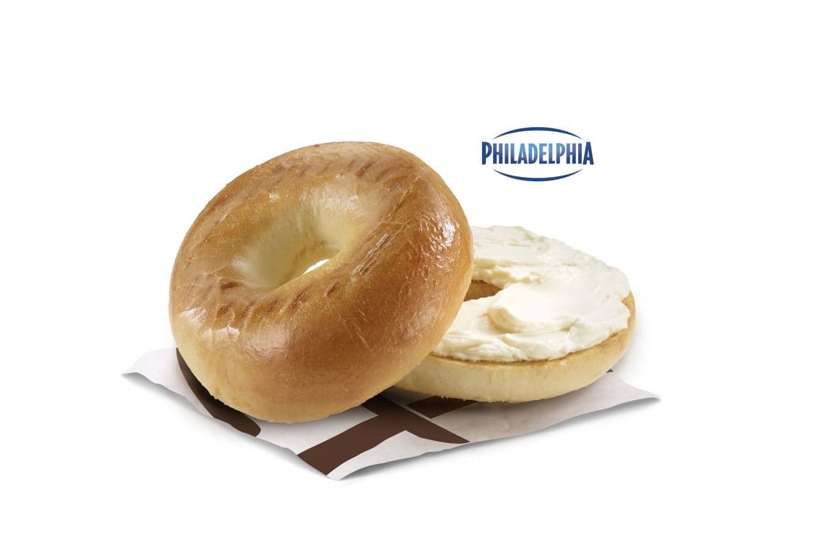 Plain Bagel with Regular Cream Cheese Product [370.0 Cals]