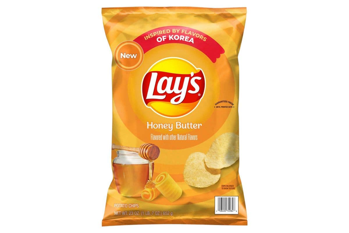 Lays Honey Butter (200gm) (270 Cal)