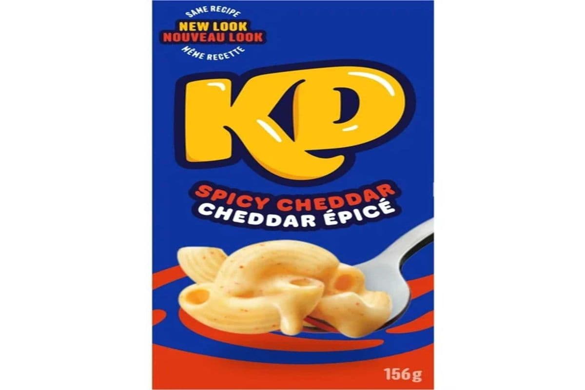 Kraft Dinner Spicy Cheddar