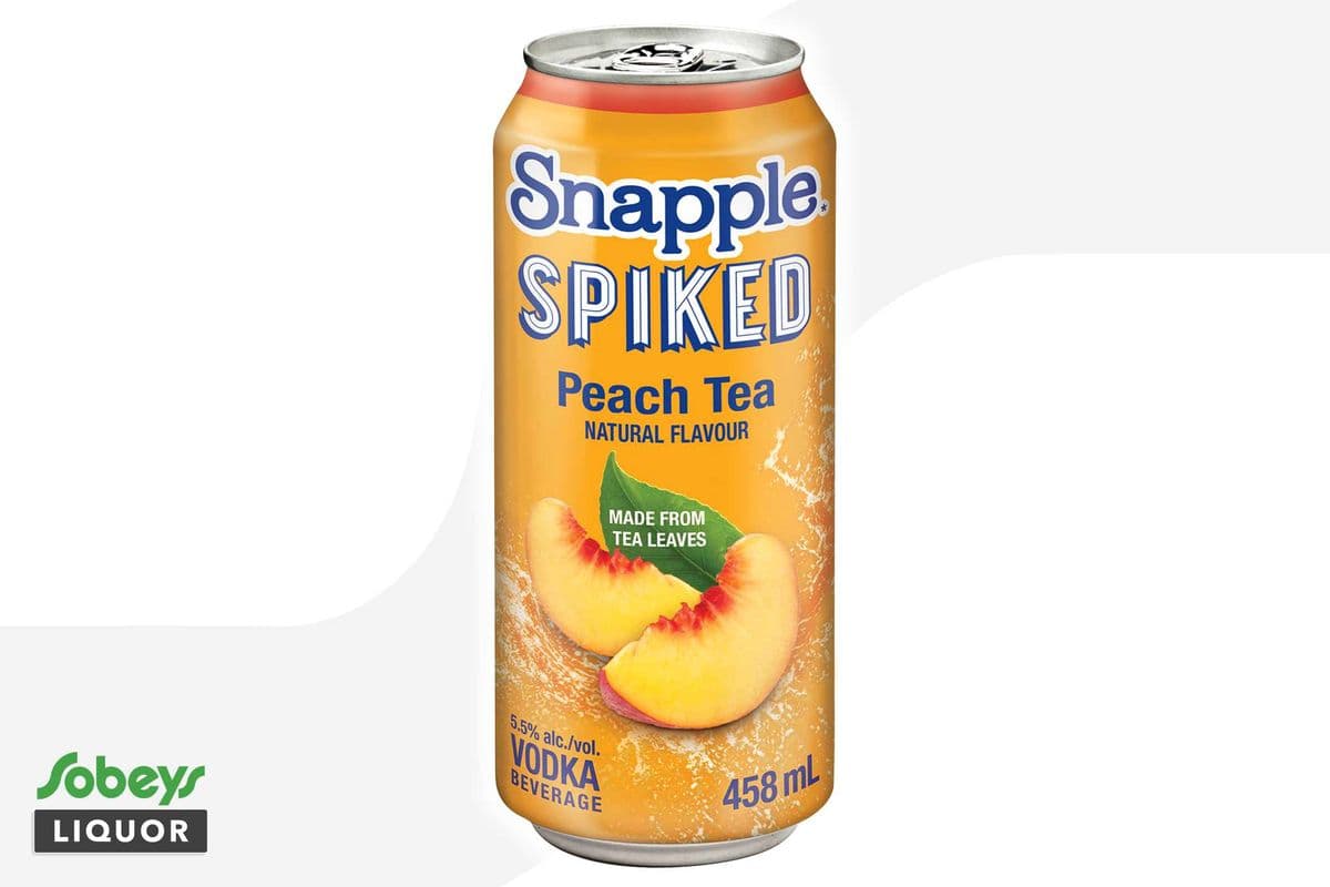 Snapple Spiked Peach Tea (1 x 458 ml)