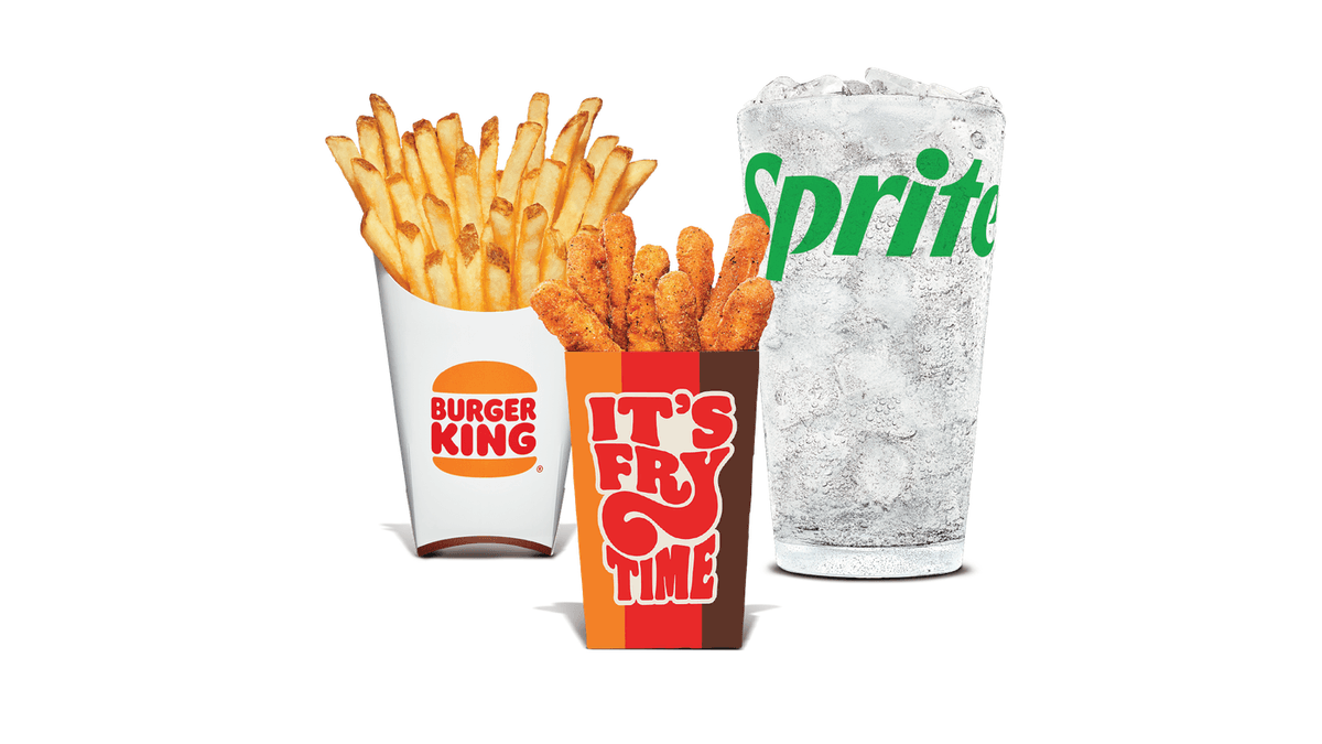 8 Pc. Chicken Fries Large Combo