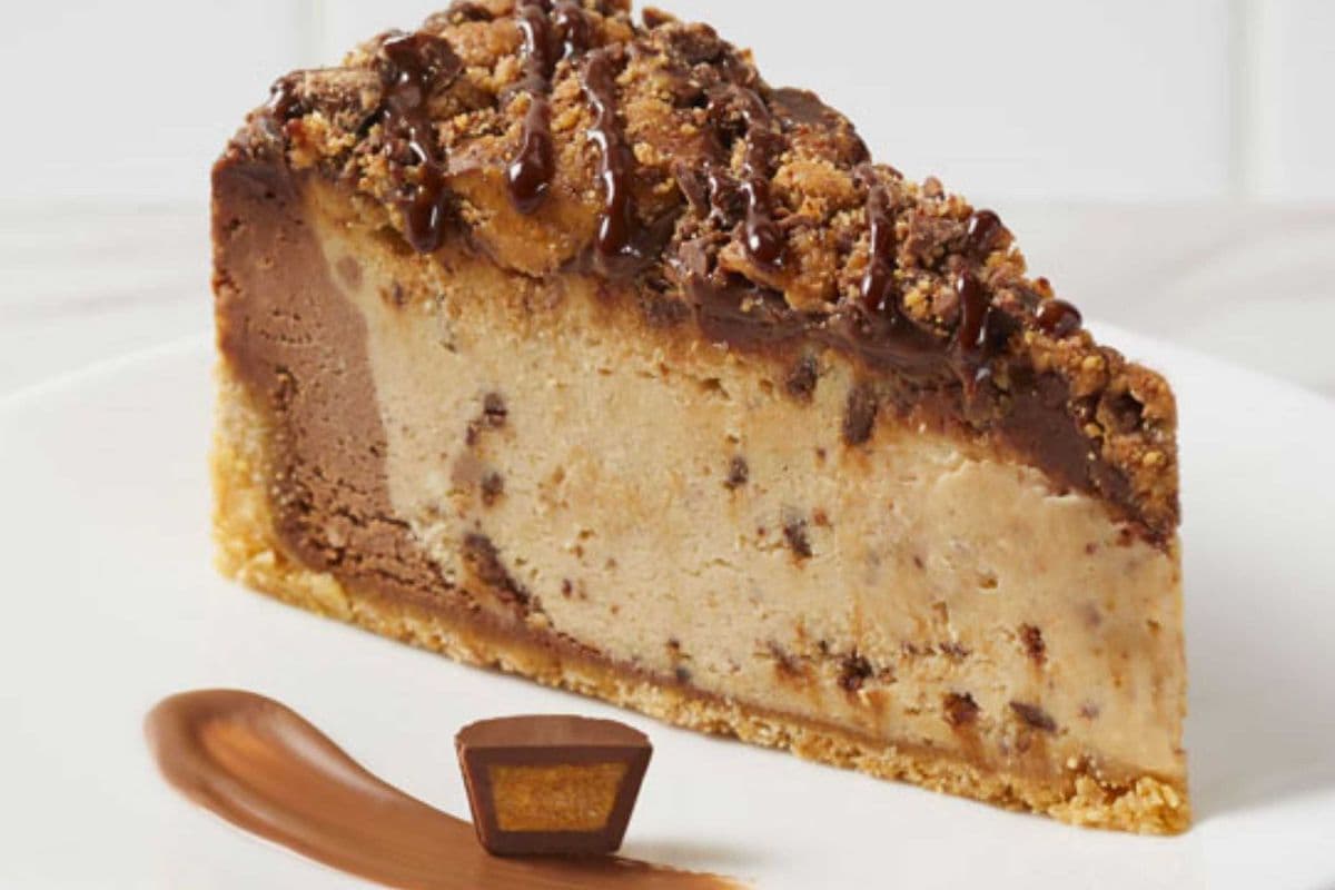 Reese Peanut Butter Cake Slice