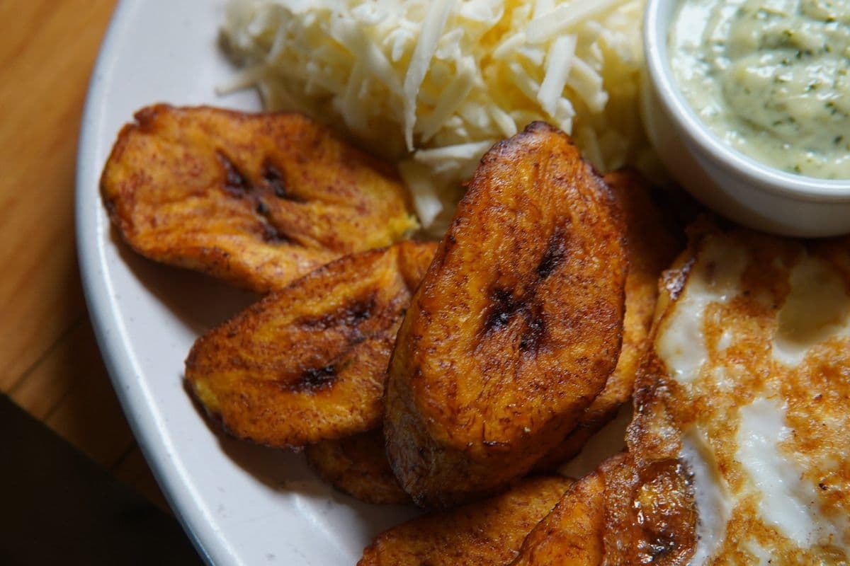Sweet Plantain With Cheese