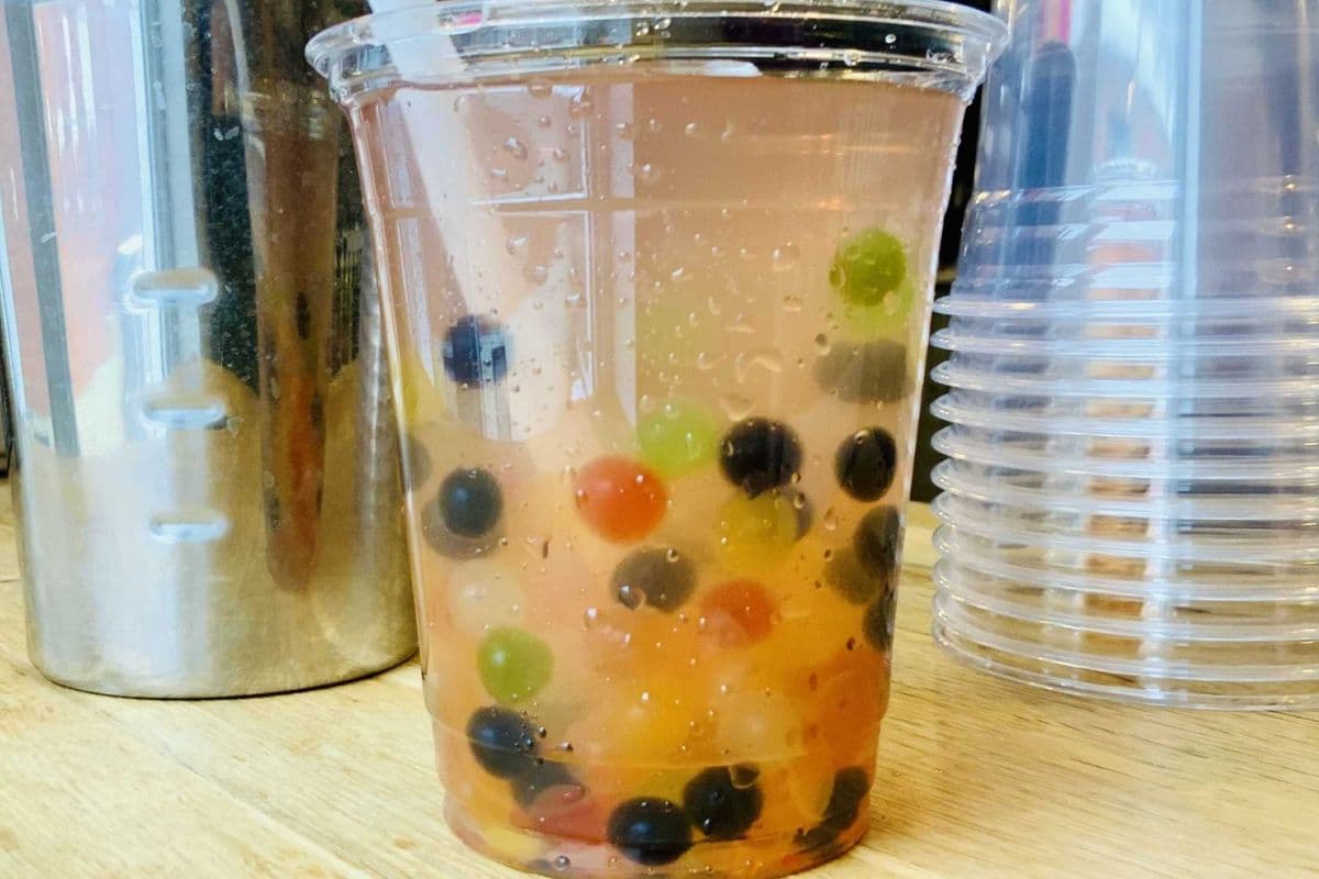 Bubble thé glacé