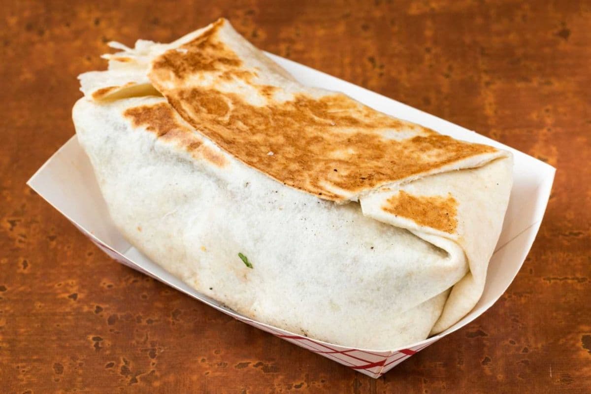 Build Your Own Fried Fish Burrito