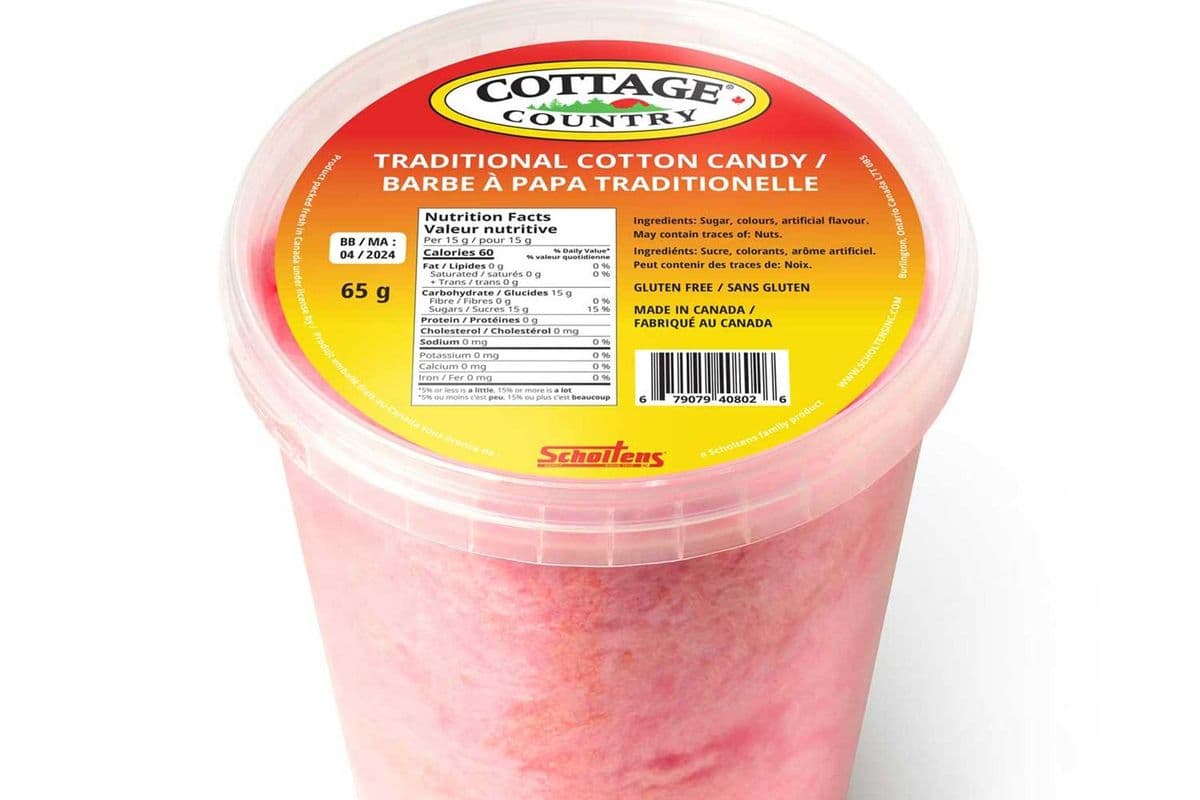 Cottage Country Cotton Candy ( Pink) (65g)