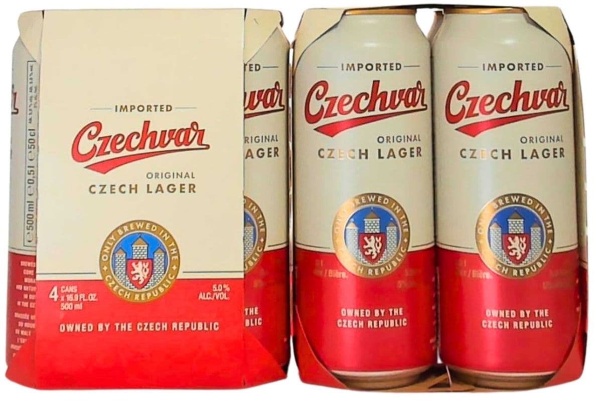 CZECHVAR LAGER 4X500 MLPK (1 x 4X500 ML)