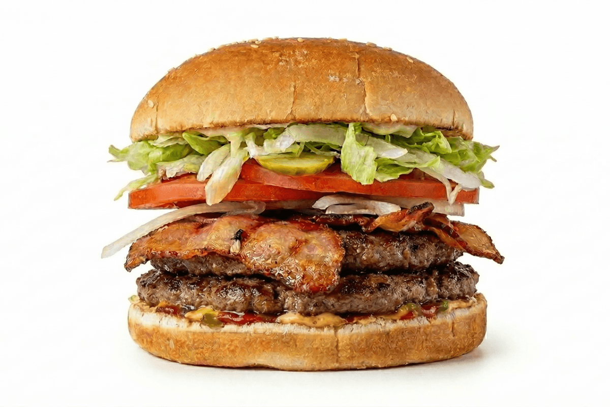 Double Bacon Burger