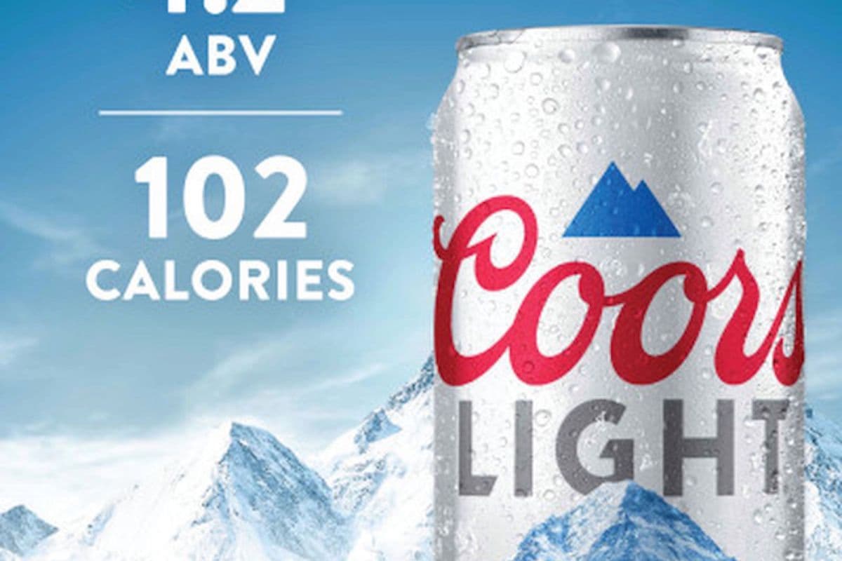 COORS LIGHT (6 CANS X 355ML) 5.0% ABV (6 x 355 mL)