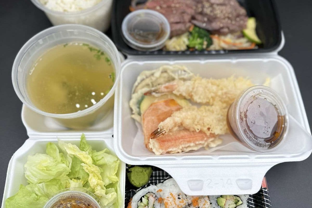 110B Teriyaki Beef Bento