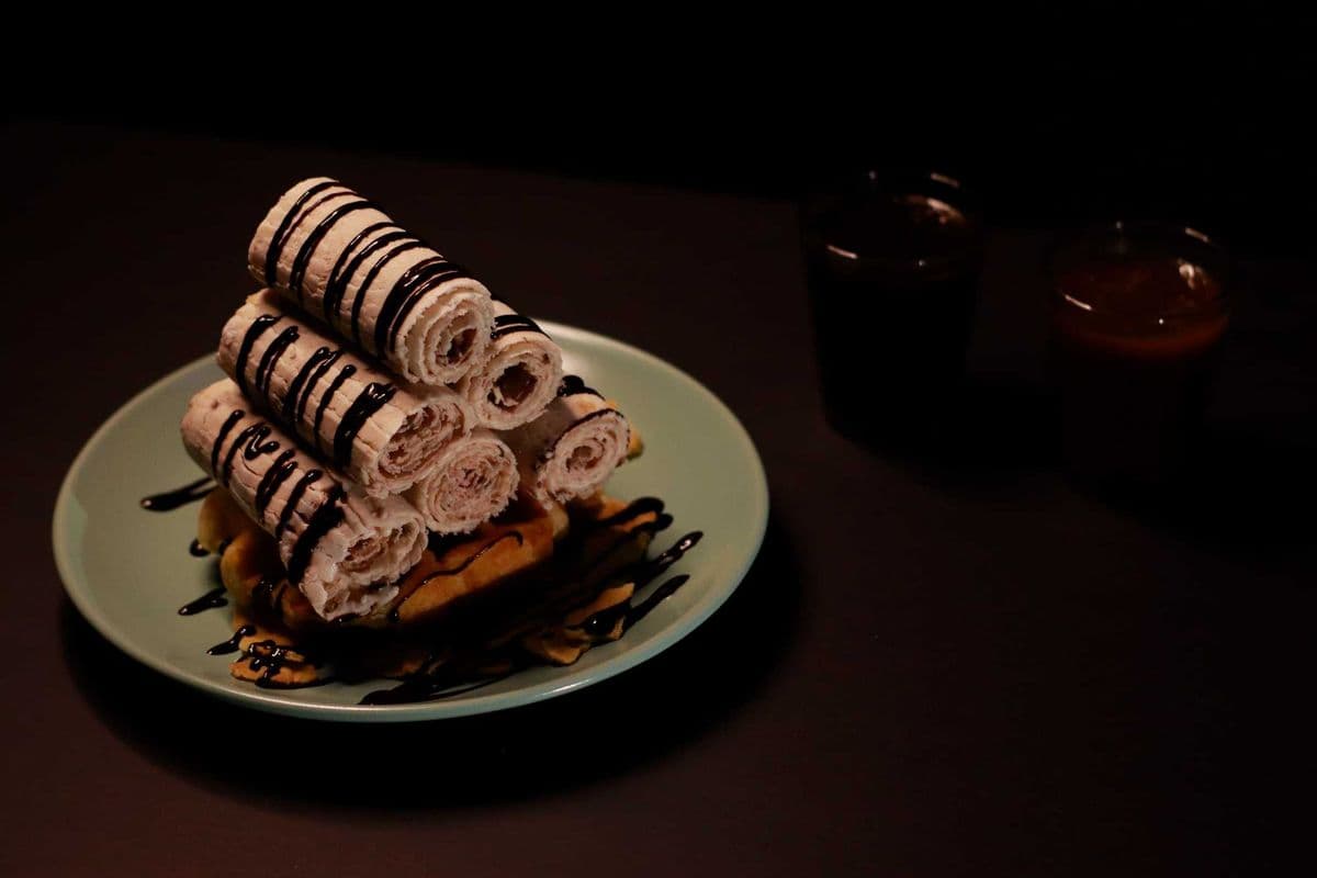 Nutella Crunch Roffle