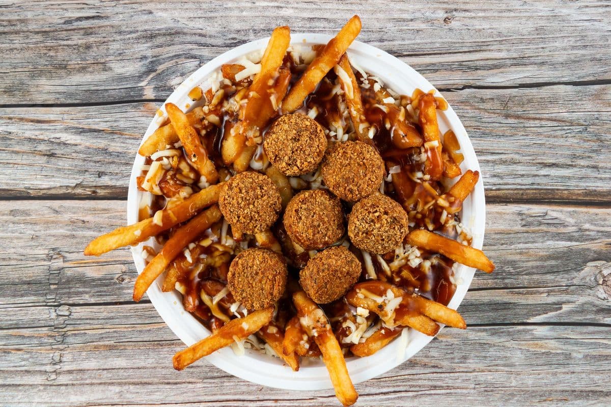 Falafel Poutine