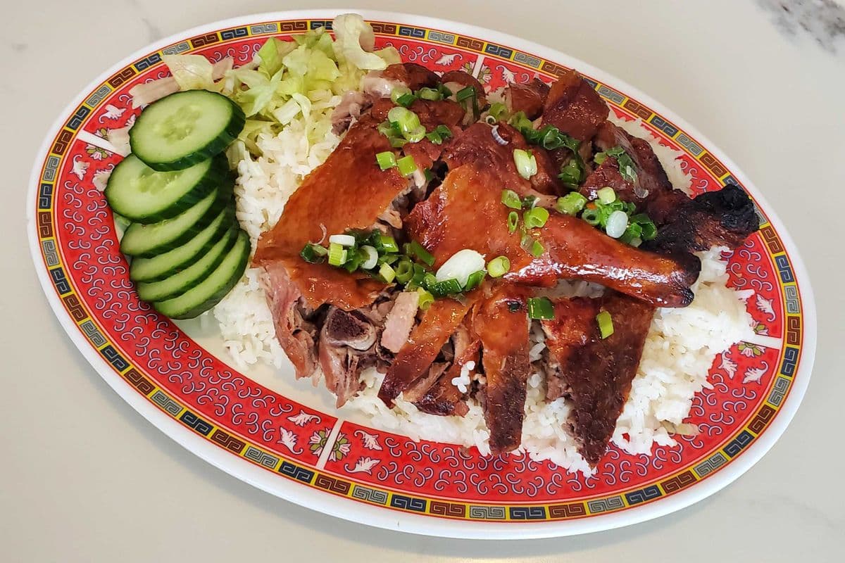 70. BBQ Duck with Rice