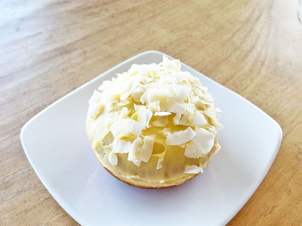 Mango Passionfruit Filled Donut