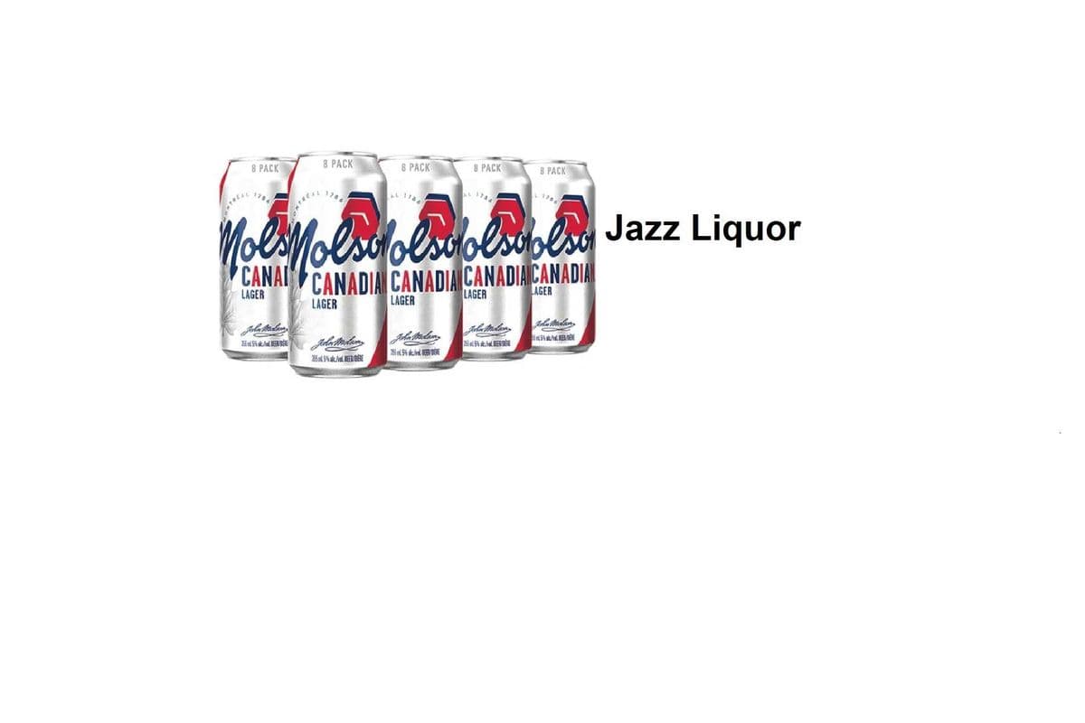 MOLSON CANADIAN 8 CANS (1 x 8x355ML)