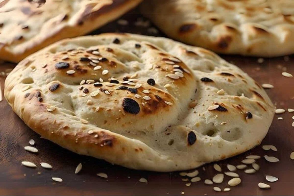 Sesame Butter Naan
