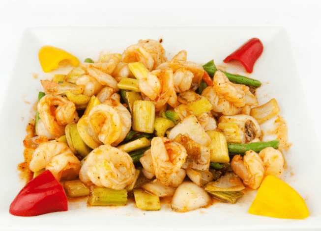 Szechuan Mix Seafood