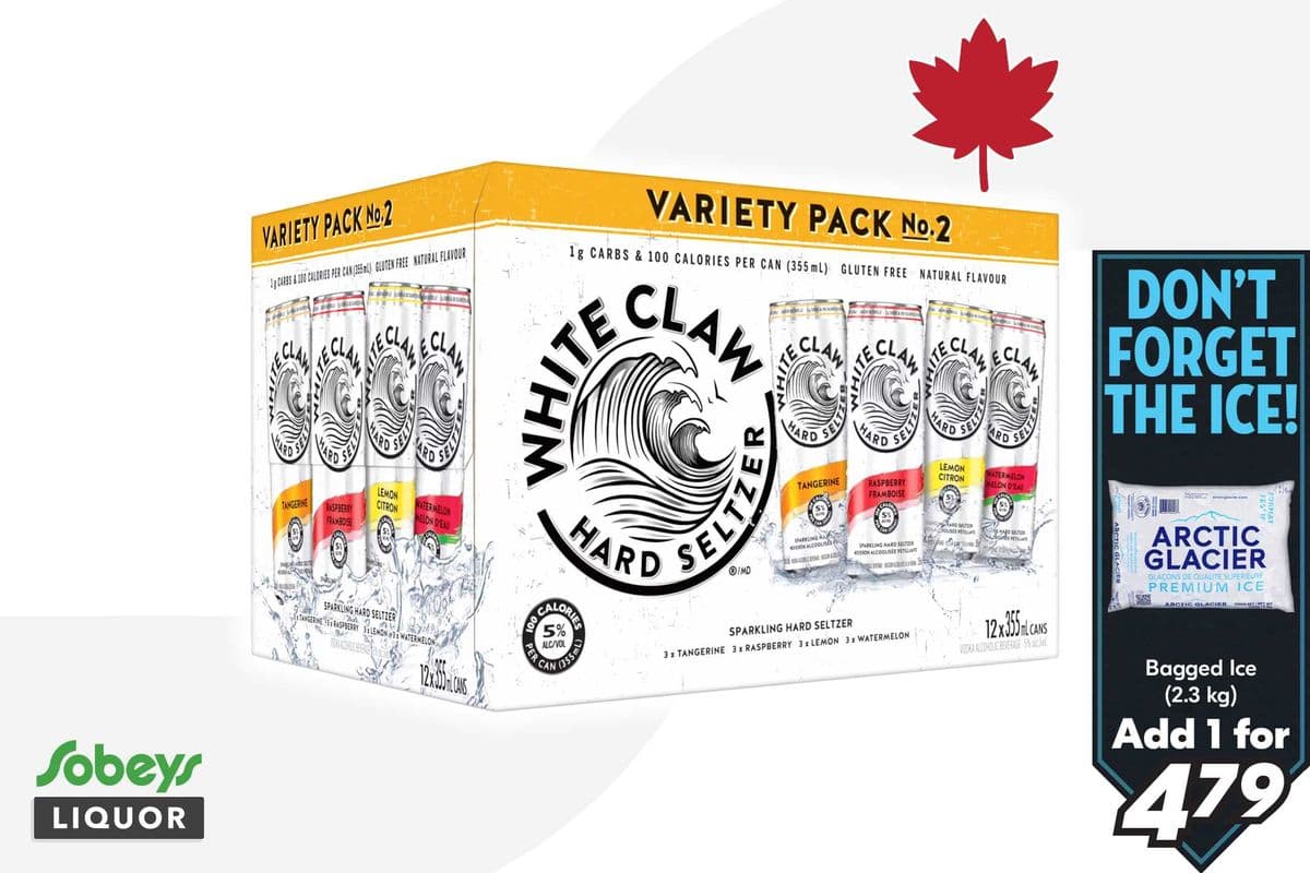 White Claw Variety Pack No. 2 (12 x 355 ml)