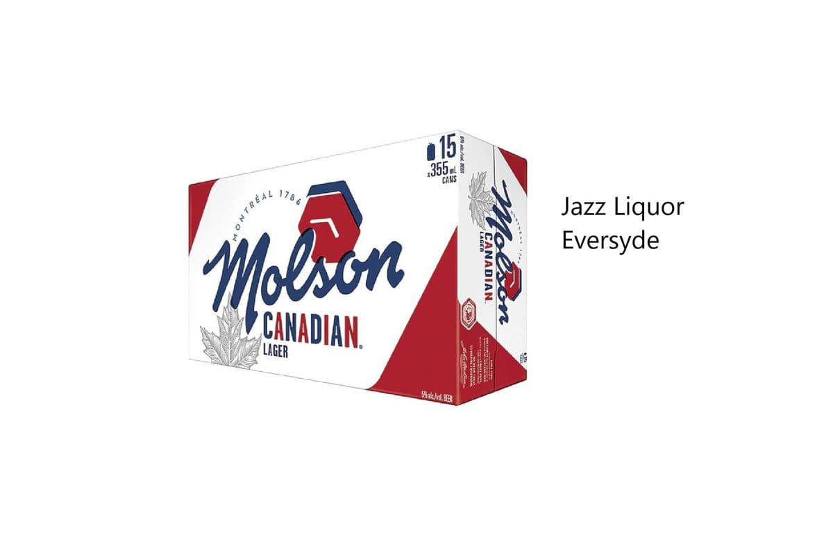 MOLSON CANADIAN CANS (1 x 15x355ML)