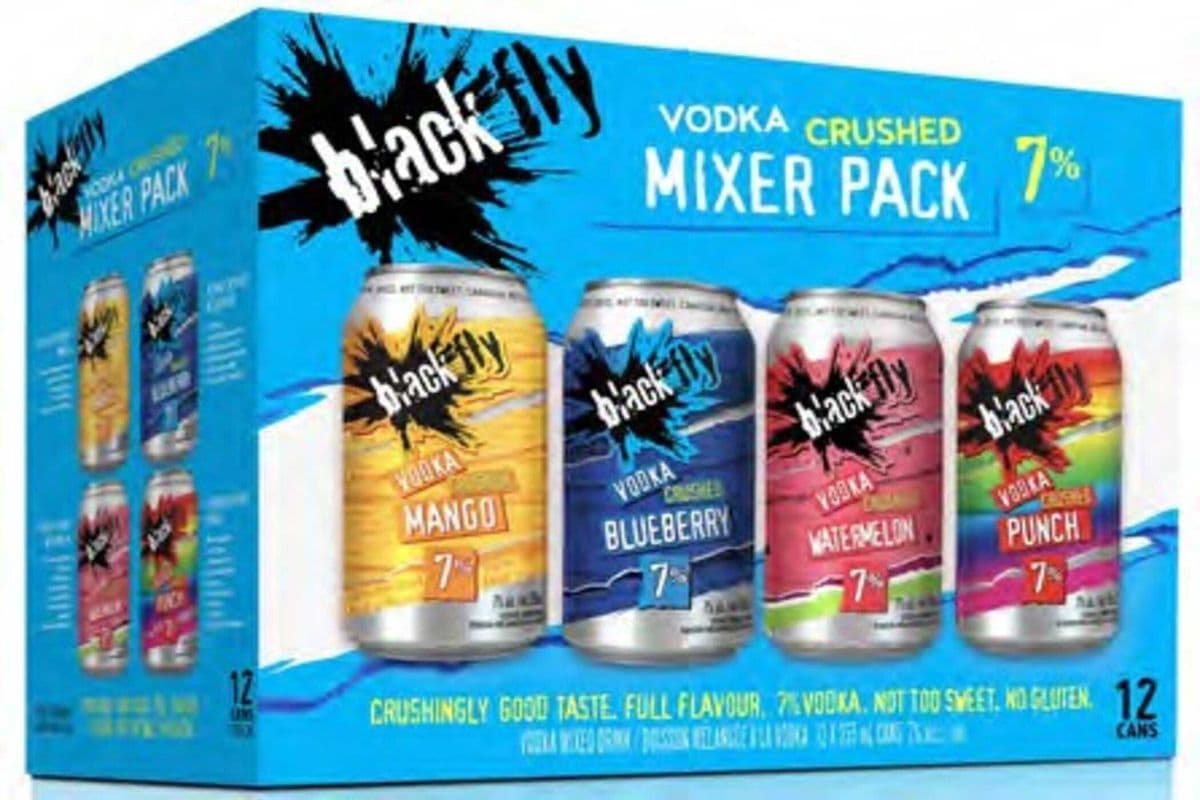 BLACK FLY CRUSHED MIXER PACK 2.0 12X355ML (12 x 355ML)