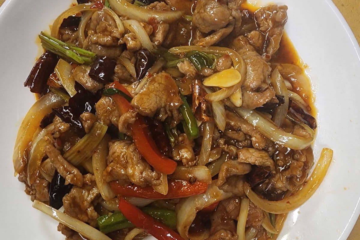 1702. Stir-Fried Lamb with Veggie