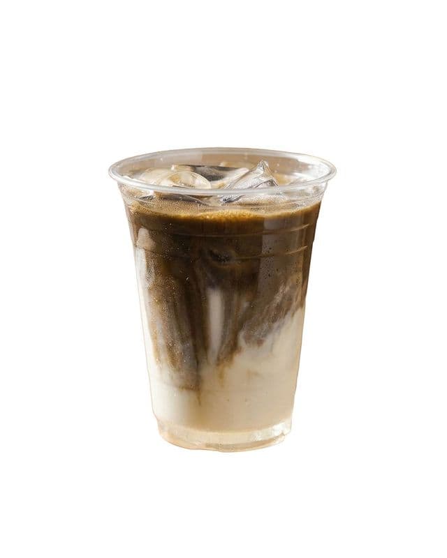 Iced Hojicha Latte