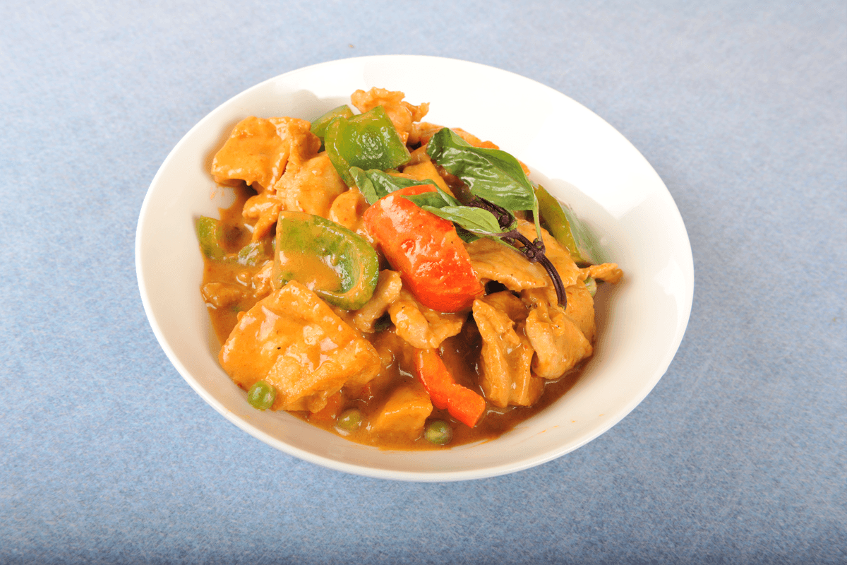 34. Red Curry Chicken or Beef